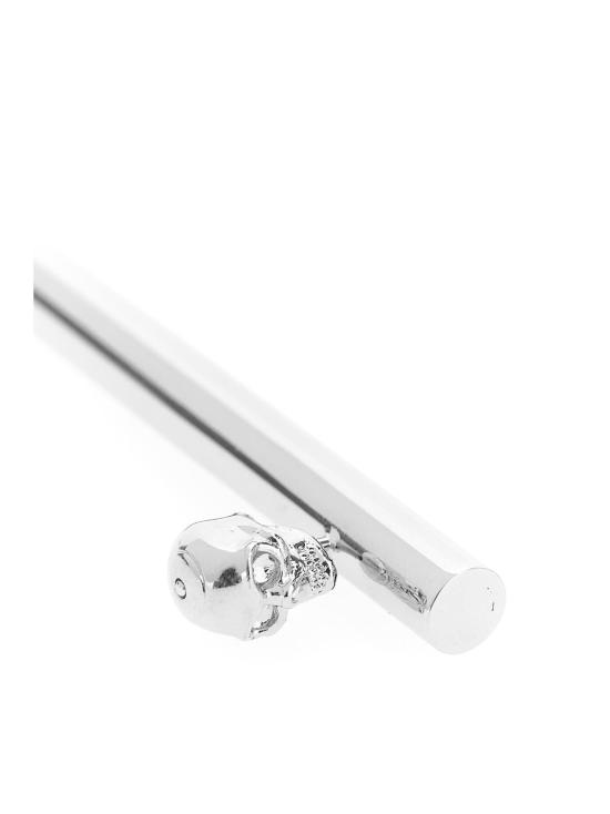  알렉산더 맥퀸 이어링 크로스 바  실버 - ALEXANDER MCQUEEN