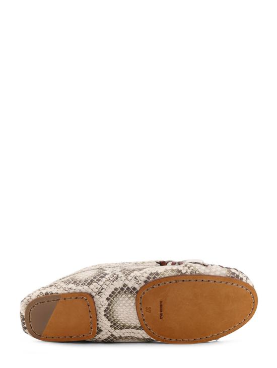  파리텍사스 플랫 슈즈 파리 텍사스  내추럴 - PARIS TEXAS