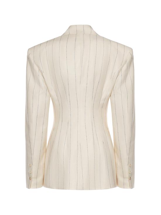 26SS 안다마네 수트 자켓 T193019C TNV136MILK BLACK - ANDAMANE