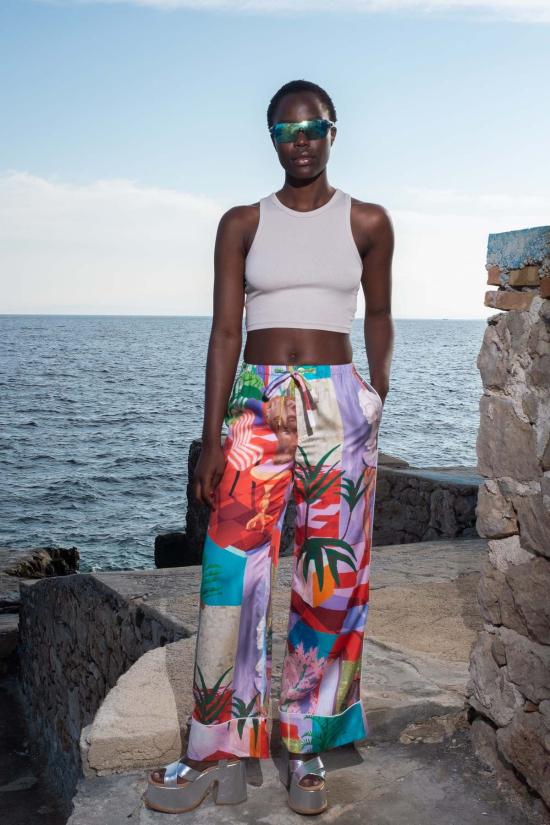  Untitled in Motion 스트레이트 팬츠 제목 없음 In Motion Emissus Pant Novela - OTHER BRANDS