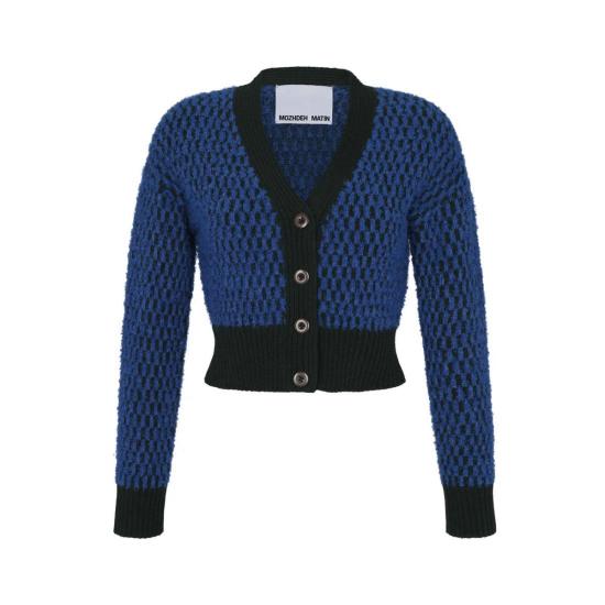  Mozh Mozh 가디건 모즈 모즈 청키 가샤 카디 블루 니트