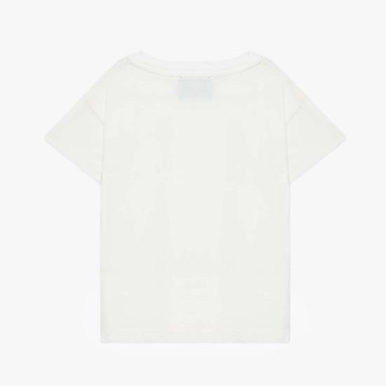  [키즈] 위켄드 하우스 키즈 티셔츠 키즈  오브젝트 티셔츠 화이트 - WEEKEND HOUSE KIDS