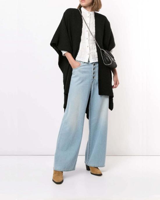  VOZ 가디건 보즈 솔리드 파인 플램 코튼 더스터 멀티 - OTHER BRANDS