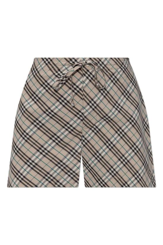 버버리 숏팬츠 빈티지 체크 드로스트링 쇼츠 멀티컬러 - BURBERRY