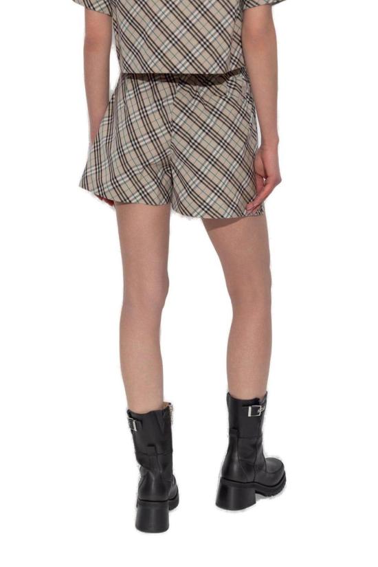  버버리 숏팬츠 빈티지 체크 드로스트링 쇼츠 멀티컬러