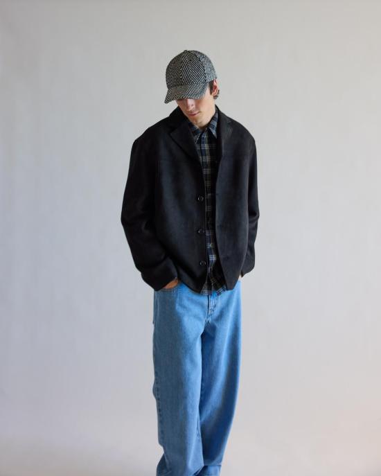  KROST 자켓 크로스트 스웨이드 라펠 재킷 - OTHER BRANDS