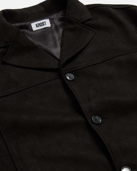  KROST 자켓 크로스트 스웨이드 라펠 재킷 - OTHER BRANDS