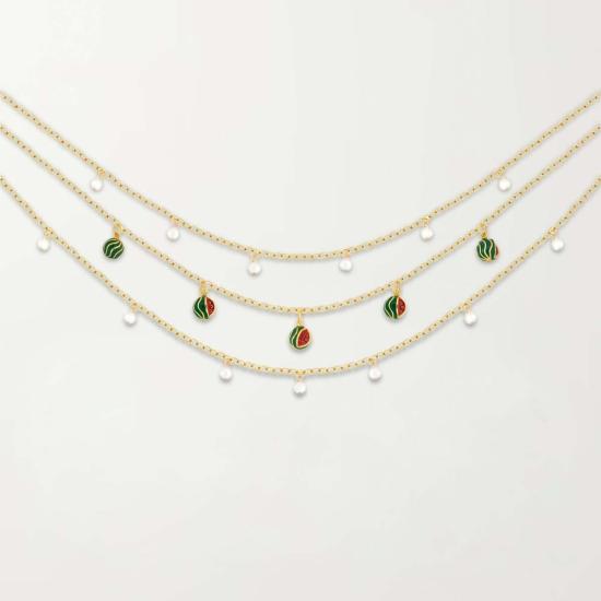  몬세라트 뉴욕 목걸이/팬던트 The Frutti Di Mare Sandia 목걸이