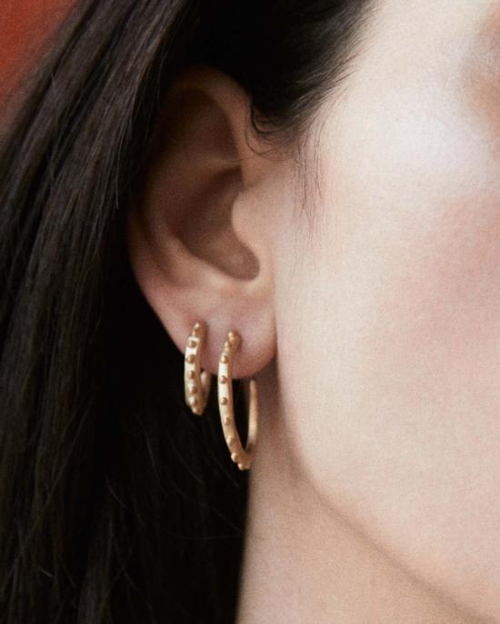  스튜디오 알레브 이어링 재니스 후프스 - STUDIO ALEV