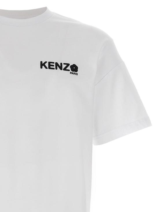  겐조 탑 보케 플라워 2.0 티셔츠 화이트 - KENZO