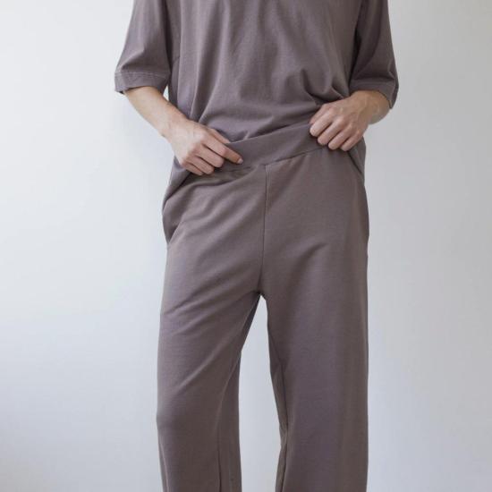  울 하이드 스트레이트 팬츠 서머 스웨트팬츠 - WOL HIDE