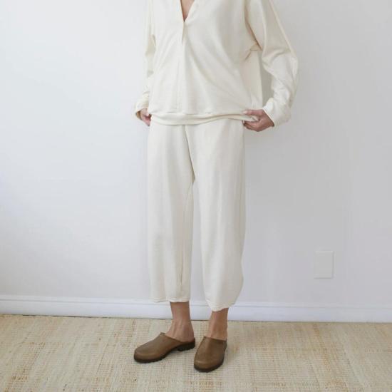  울 하이드 스트레이트 팬츠 서머 스웨트팬츠 - WOL HIDE