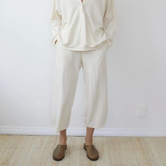  울 하이드 스트레이트 팬츠 서머 스웨트팬츠 - WOL HIDE