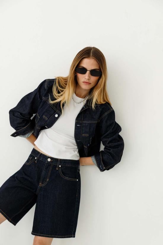  Just Black Denim 데님 숏팬츠 저스트 블랙 데님 미드라이즈 조트 - OTHER BRANDS