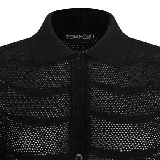  톰포드 긴팔 셔츠 톰 포드 니트 셔츠 블랙 - TOMFORD