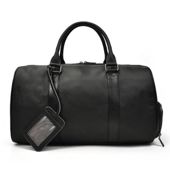  Steel Horse Leather 더플백 스틸 호스 레더 엔드레 위켄더 블랙 - OTHER BRANDS