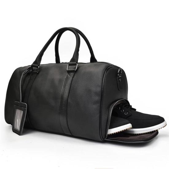  Steel Horse Leather 더플백 스틸 호스 레더 엔드레 위켄더 블랙 - OTHER BRANDS