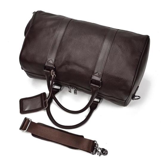  Steel Horse Leather 더플백 스틸 호스 레더 엔드레 위켄더 블랙 - OTHER BRANDS