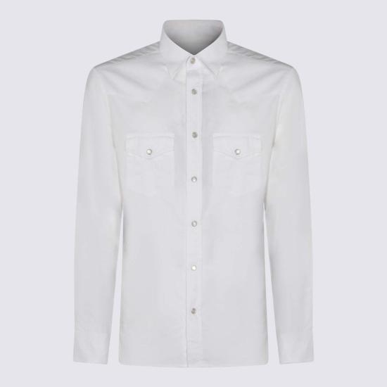  톰포드 셔츠 톰 포드 코튼  화이트