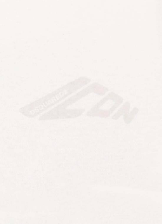  디스퀘어드2 반팔 티셔츠 Dsquared2 루즈핏 티셔츠 화이트 - DSQUARED2