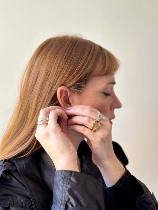  llayers 반지 레이어스 디스토션 링 - OTHER BRANDS