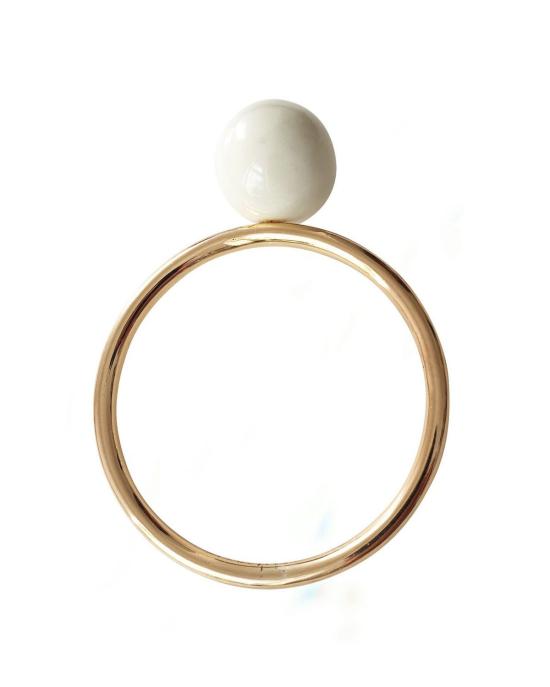  Faux Real 커프스 링크/타이 홀더 가짜/진짜 롤리팝 뱅글 아이보리 - OTHER BRANDS