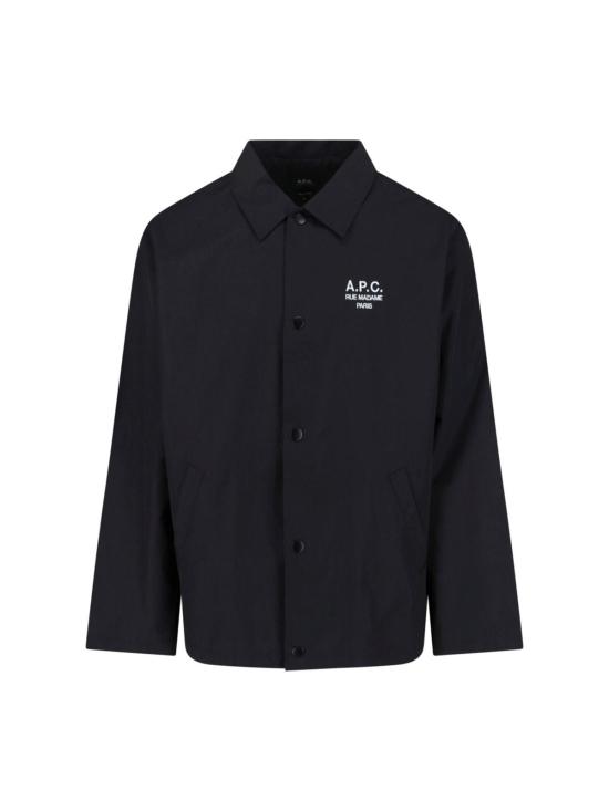  아페쎄 자켓 A.P.C. 코치 스타일 재킷 블랙