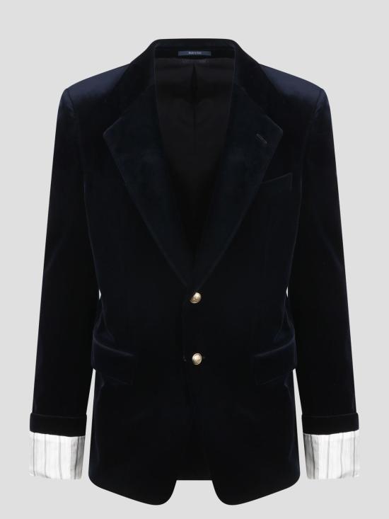  구찌 수트 자켓 블레이저 블루