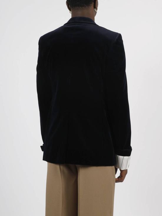  구찌 수트 자켓 블레이저 블루 - GUCCI