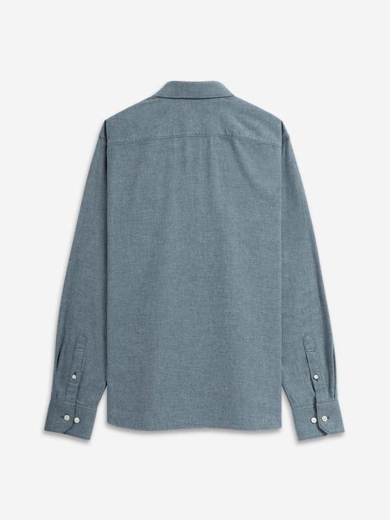  O.N.S 긴팔 셔츠 아드리안 헤더 브러시 셔츠 다크 네이비 헤더 - OTHER BRANDS