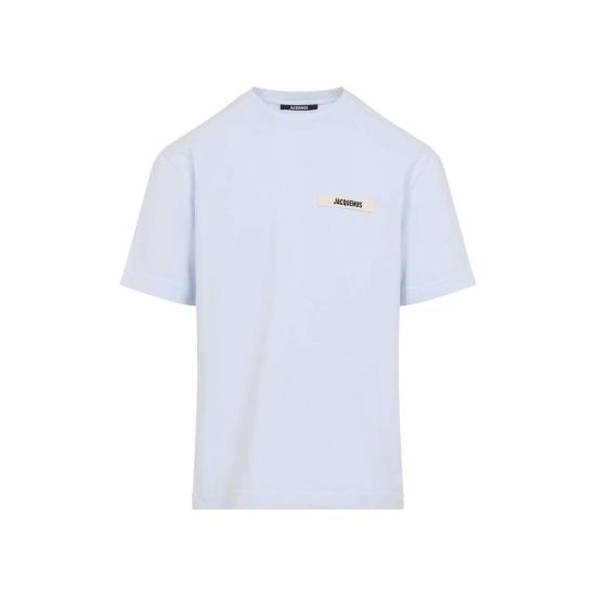  자크뮈스 반팔 티셔츠 Jacquemus Le T 셔츠 그로그랭 T 셔츠 - JACQUEMUS