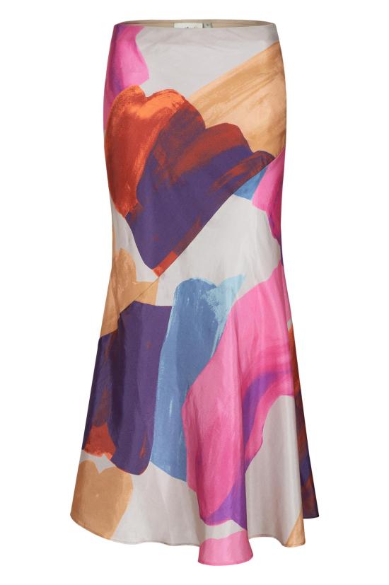  언타이틀드 인 모션 미디 스커트 제목 없음 인 모션 렐라키 스커트 비엔타