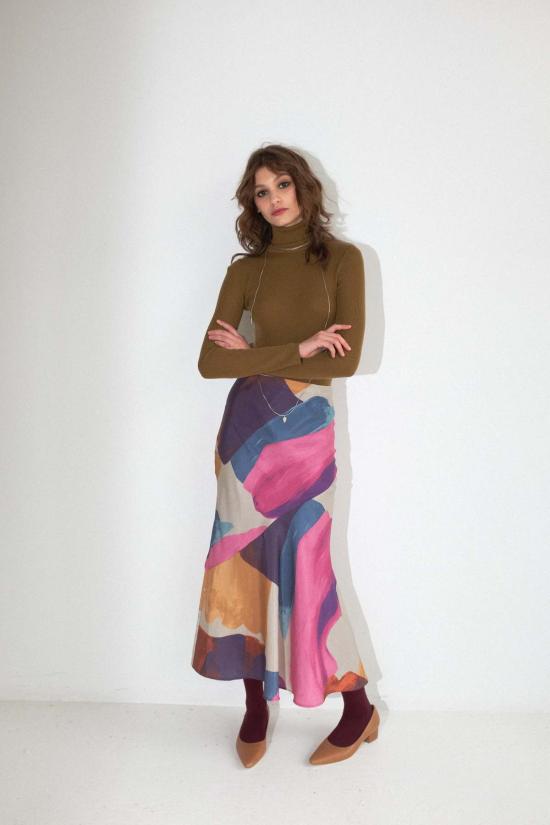  언타이틀드 인 모션 미디 스커트 제목 없음 인 모션 렐라키 스커트 비엔타 - UNTITLED IN MOTION