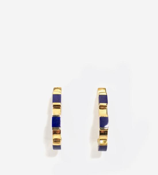  루스 오르티스 이어링 Luz Ortiz Cubik 라피스 라줄리 귀걸이