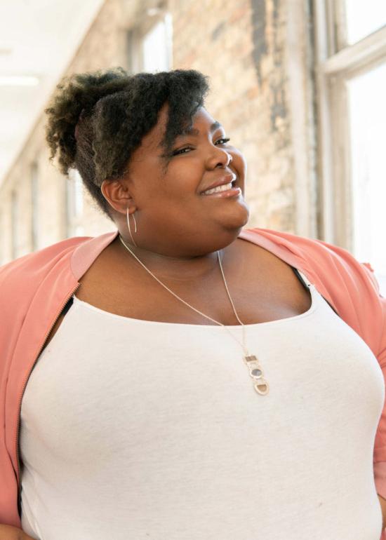  페어 아니타 이어링 엘레강트 커브 드롭 - FAIR ANITA