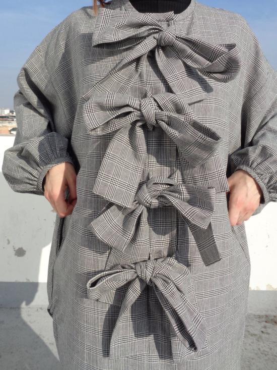  DÉSIRÉEKLEIN 블라우스 DÉsirÉeklein Kinski  페퍼 체크 무늬 - OTHER BRANDS