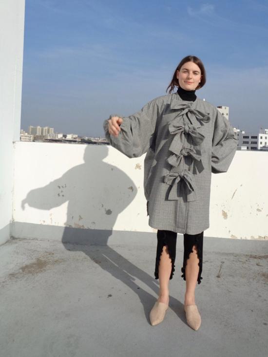  DÉSIRÉEKLEIN 블라우스 DÉsirÉeklein Kinski  페퍼 체크 무늬 - OTHER BRANDS