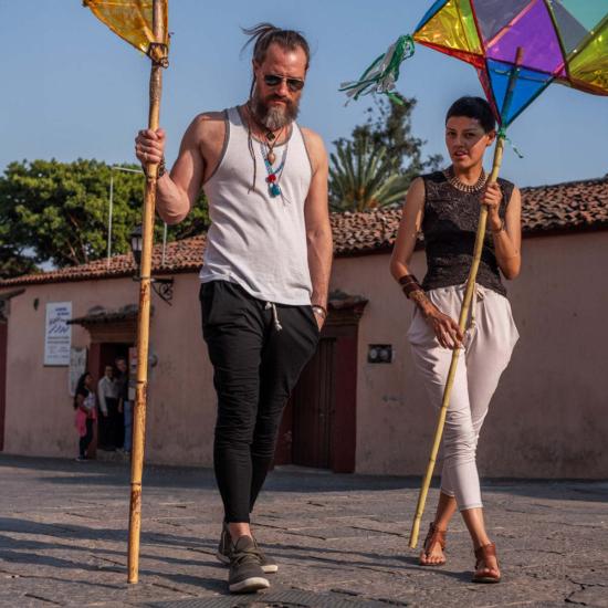  Crow Collective 트레이닝/조거 팬츠 크로우 콜렉티브 저니 팬츠 피치 블랙 - OTHER BRANDS