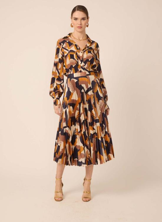  길너 패러 미디 스커트 브레이렌 스커트 스튜디오 54