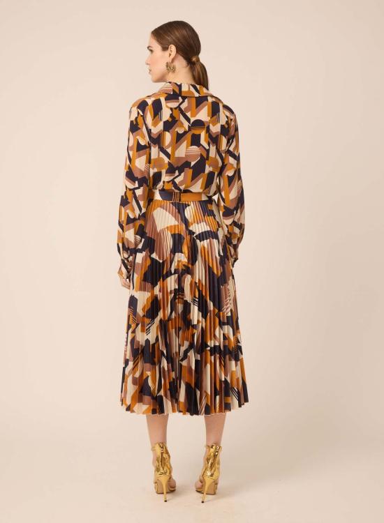  길너 패러 미디 스커트 브레이렌 스커트 스튜디오 54 - GILNER FARRAR