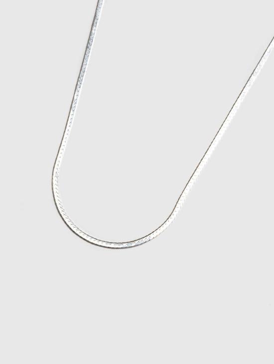  울프 시러스 목걸이/팬던트 울프 서커스 씬 헤링본 체인 목걸이 - WOLF CIRUS