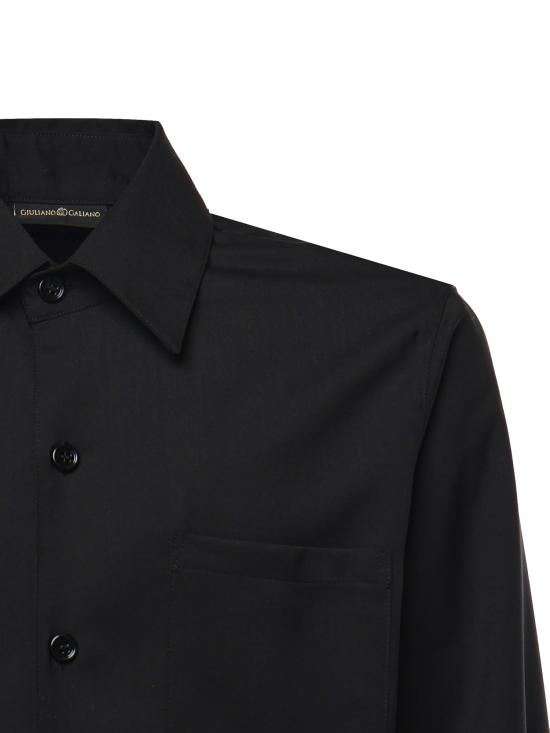 26SS 줄리아노 갈리아노 긴팔 셔츠 GABRY NERO Black - GIULIANO GALIANO