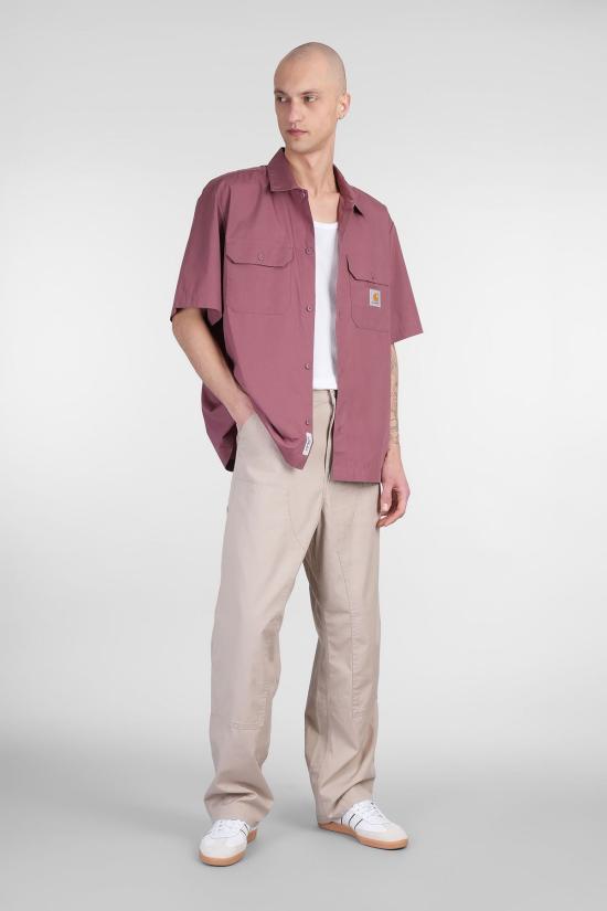  칼하트 스트레이트 팬츠 카하트 더블 니  베이지 - CARHARTT