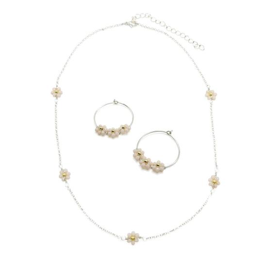  알라메다 투르케사 이어링 알레그리아 액세서리 데이지 귀걸이 실버 - ALEGRIA ACCESSORIES