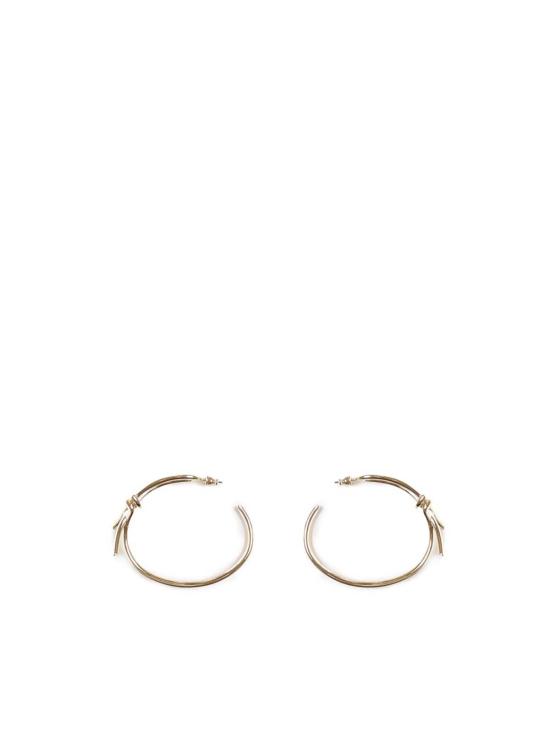  살바토레 페라가모 이어링 페라가모 골드 매듭 후프 - SALVATORE FERRAGAMO