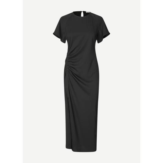  삼소앤삼소 롱 원피스 Samsøe Samsøe Saalbero 드레스 블랙