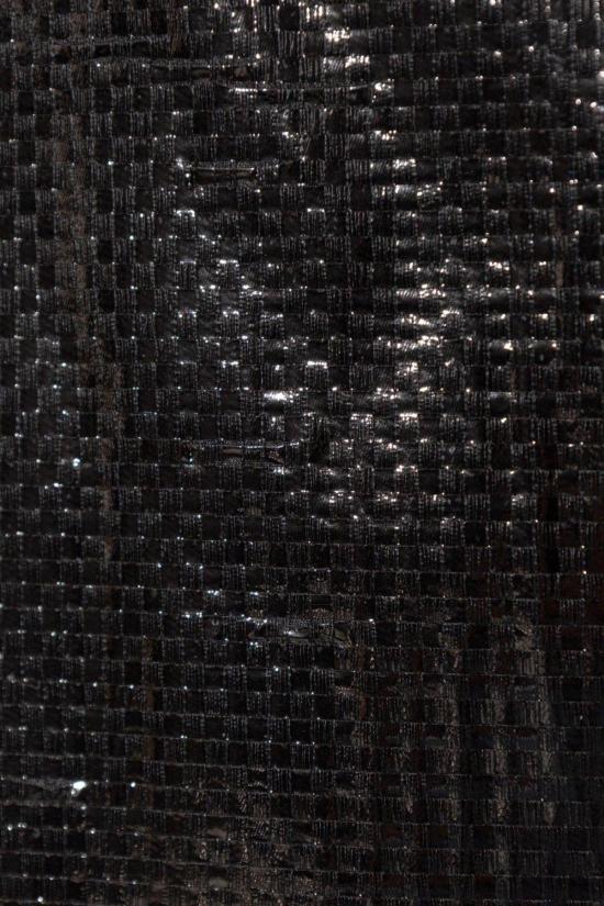  알렉산더 맥퀸 미디 스커트 타폴린 펜슬  블랙 - ALEXANDER MCQUEEN