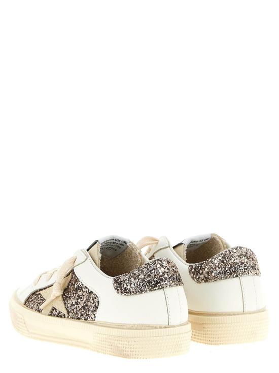  [키즈] 골든구스 스니커즈 골든 구스 키즈 메이 스니커즈 베이지 - GOLDEN GOOSE