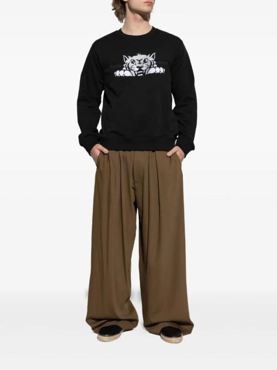  겐조 긴팔 티셔츠 켄조 스웨트 J 블랙 - KENZO