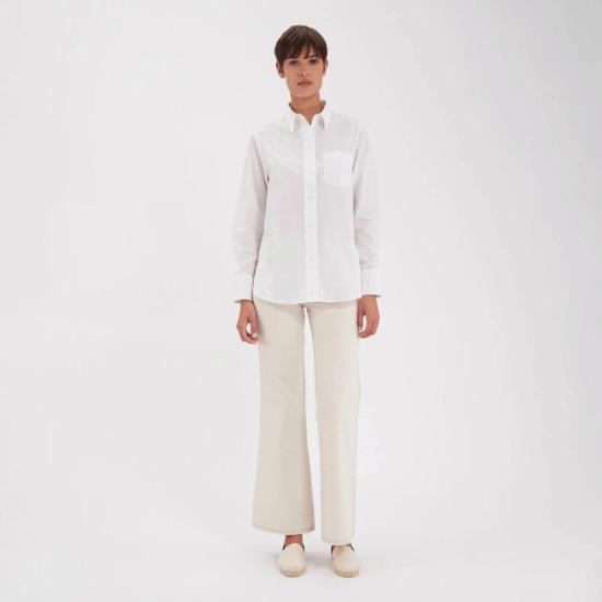  이네스 드 라 프레상쥬 셔츠 Ines De La Fressange 모린 셔츠 - INES DE LA FRESSANGE